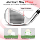 #7 Iron Single Golf Club for Women with Graphite Shaft and Headcover