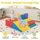 7-Piece Foam Blocks for Toddlers Soft Climbing Toys Indoor Play for Babies by LJGDeals