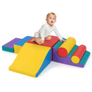 7-Piece Foam Blocks for Toddlers Soft Climbing Toys Indoor Play for Babies by LJGDeals