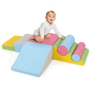 7-Piece Foam Blocks for Toddlers Soft Climbing Toys Indoor Play for Babies by LJGDeals