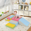 7-Piece Foam Blocks for Toddlers Soft Climbing Toys Indoor Play for Babies by LJGDeals