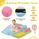 7-Piece Foam Blocks for Toddlers Soft Climbing Toys Indoor Play for Babies by LJGDeals