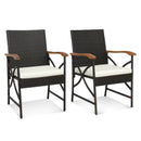 5/7-Piece Outdoor Dining Set with Acacia Wood Table by LJGDeals