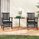 7 Pieces Patio Dining Set Outdoor HDPE Weather Resistant Table and Chairs Set by LJGDeals