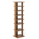 7-Tier Shoe Rack Practical Free Standing Shelves Storage Shelves