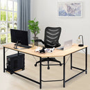 L Shaped Desk Corner Computer Desk PC Laptop Gaming Table Workstation by LJGDeals