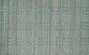 Hand Made 8x10 Modern Geometric striped Beige and Silver Scandinavian Blended Wool Flatwoven Area Rug | KE11