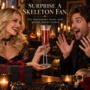 Skeleton Champagne Flute Glass | Single | 7.5oz