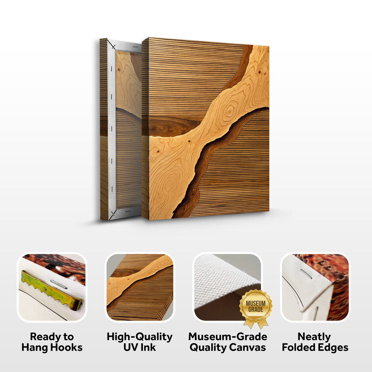 Wood Rift Wall Art, photo 8 of 10