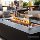Westwood Fire Pit Tempered Clear Glass Wind Screen