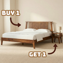 Kaylin Solid Wood Bed Frame by Megsu