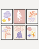 Lavender abstract