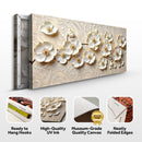 White Blossom Serenade Wall Art
