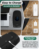 LX7 Touchscreen Hand Massager Black