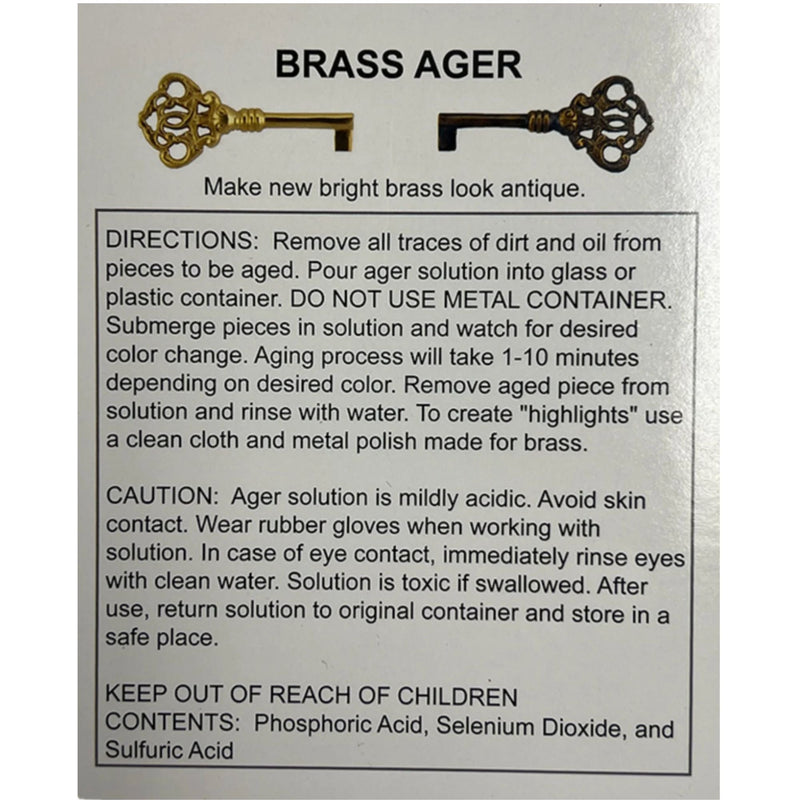 Brass Ager - 8oz and 32oz