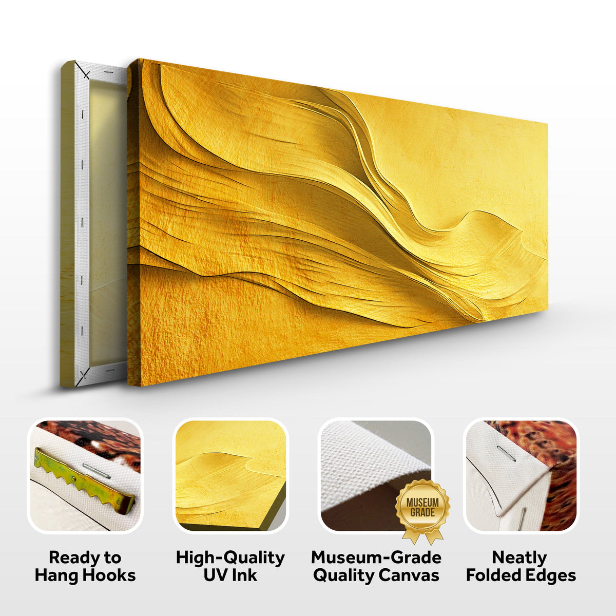 Gold Minimalist Wall Art, photo 8 of 10