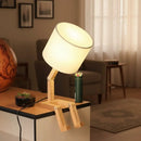 Creative Shape-Changing Wooden Lamp – Foldable Modern Desk Light for Bedroom, Study & Living Room by 2Dropme