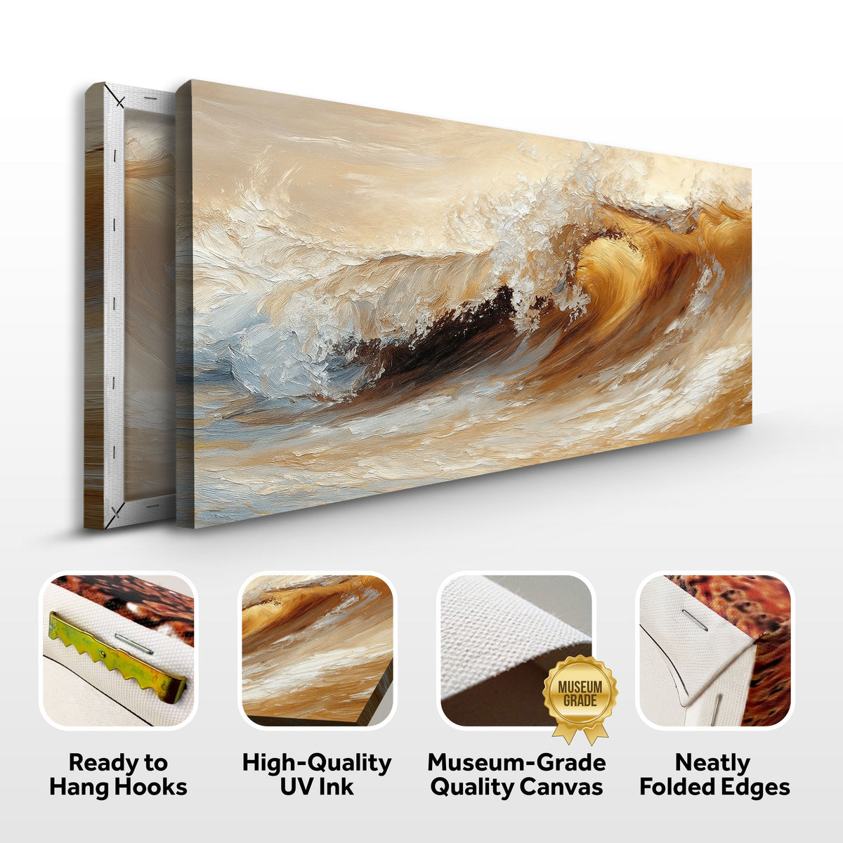 Ocean Wave Seascape Wall Art III, photo 8 of 10