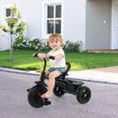 7-in-1 Baby Stroller Tricycle with Adjustable Canopy and Foldable Footrests for Ages 9-60 Months Old by LJGDeals