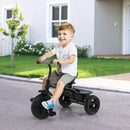 7-in-1 Baby Stroller Tricycle with Adjustable Canopy and Foldable Footrests for Ages 9-60 Months Old by LJGDeals