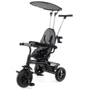 7-in-1 Baby Stroller Tricycle with Adjustable Canopy and Foldable Footrests for Ages 9-60 Months Old by LJGDeals