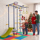 7-in-1 Indoor Jungle Gym for Toddlers with Slide & Rings by LJGDeals