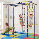 7-in-1 Indoor Jungle Gym for Toddlers with Slide & Rings by LJGDeals