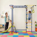 7-in-1 Indoor Jungle Gym for Toddlers with Slide & Rings by LJGDeals