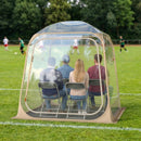 7 x 7 FT Pop Up Sports Tent Clear Bubble Tent All-Weather Waterproof Pod with Sealed Floor by LJGDeals