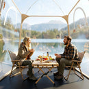 7 x 7 FT Pop Up Sports Tent Clear Bubble Tent All-Weather Waterproof Pod with Sealed Floor by LJGDeals