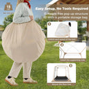 7 x 7 FT Pop Up Sports Tent Clear Bubble Tent All-Weather Waterproof Pod with Sealed Floor by LJGDeals