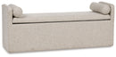 Galliden - Large Upholstered Dining Room Bench - Beige by Unique Piece Furniture