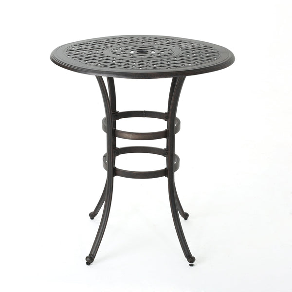 Cast Aluminium Bar Table, photo 2 of 8