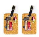 Hot Dog Luggage Tag