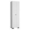 Attica Broom Cabinet Double-Door Design with Inner Shelves and Side Hangers by HouseOfZazla