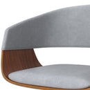 Lowell - Adjustable Swivel Bar Stool - Stone Gray by HouseOfZazla