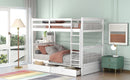 Bunk Bed With Ladders And 2 Storage Drawers by Unique Piece Furniture