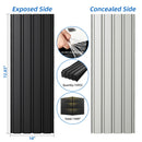 Galvanized Metal Roof Panel Length 72.8 inches - 15 Piece Set