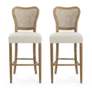Barstool Set of 2 - Dark Brown by HouseOfZazla
