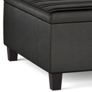 Ellis - Coffee Table Storage Ottoman Contemporary Design by Unique Piece Furniture