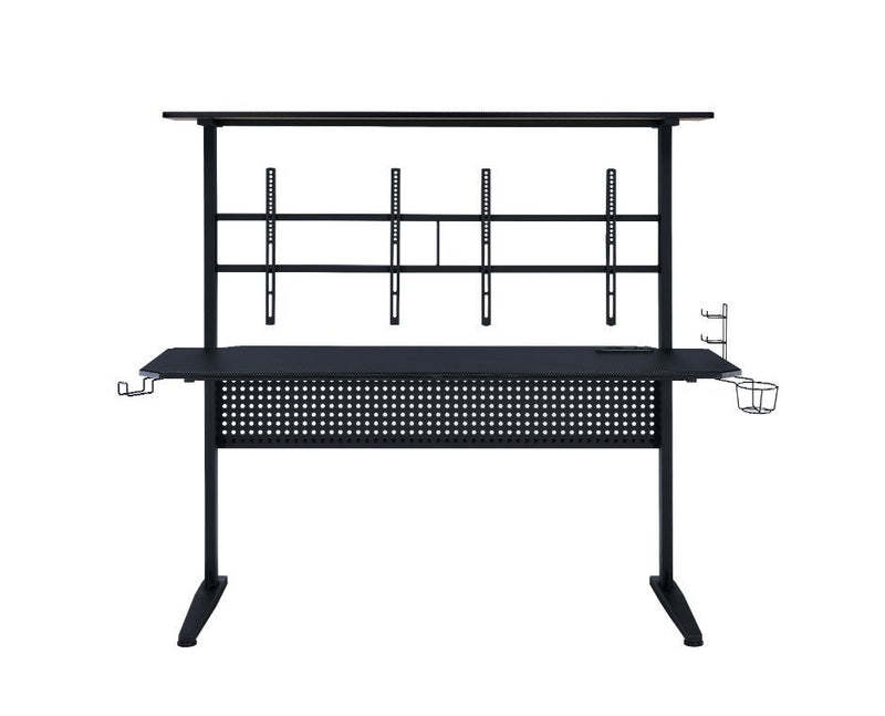 Canzi - Gaming Desk With USB - Black, photo 4 of 6