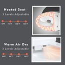 Unique Smart Toilet with Bidet Built-In