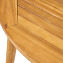 Outdoor Dining Set – Acacia Wood Stamford Table & Wicker Chairs