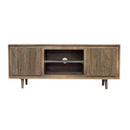 55x16x22.5" TV Cabinet With Recycled Wood 2 Door by HouseOfZazla