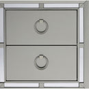 Chloe - Nightstand - Gemstone Silver