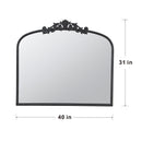 Arch Mirror, Baroque Inspired Wall Decor For Bathroom, Bedroom, Living Room by HouseOfZazla
