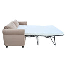 80.7" 2-in-1 Sofa Bed Sleeper with Large Mattress(63"x70.9x3.3 inch), for Living Room Spaces Bedroom