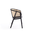 Versailles - Accent Armchair - Black / Natural by HouseOfZazla