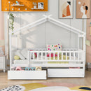 House Bed With 2 Drawers by Unique Piece Furniture