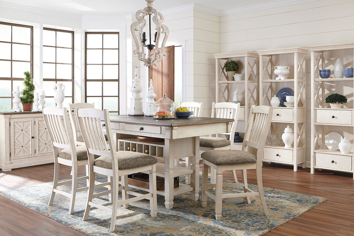 Bolanburg - Rectangular Counter Table Set, photo 4 of 11